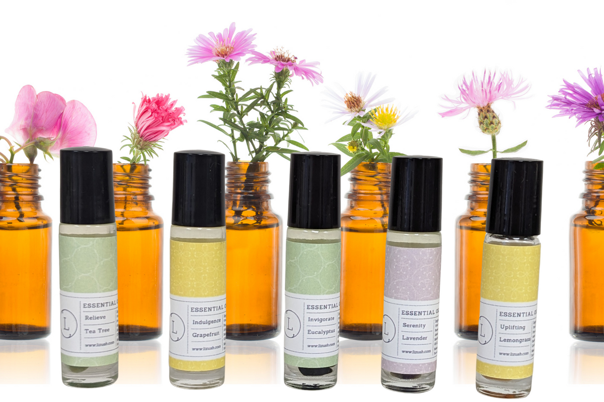 Coffret de roll-ons aux huiles essentielles naturelles – 5 huiles d'aromathérapie