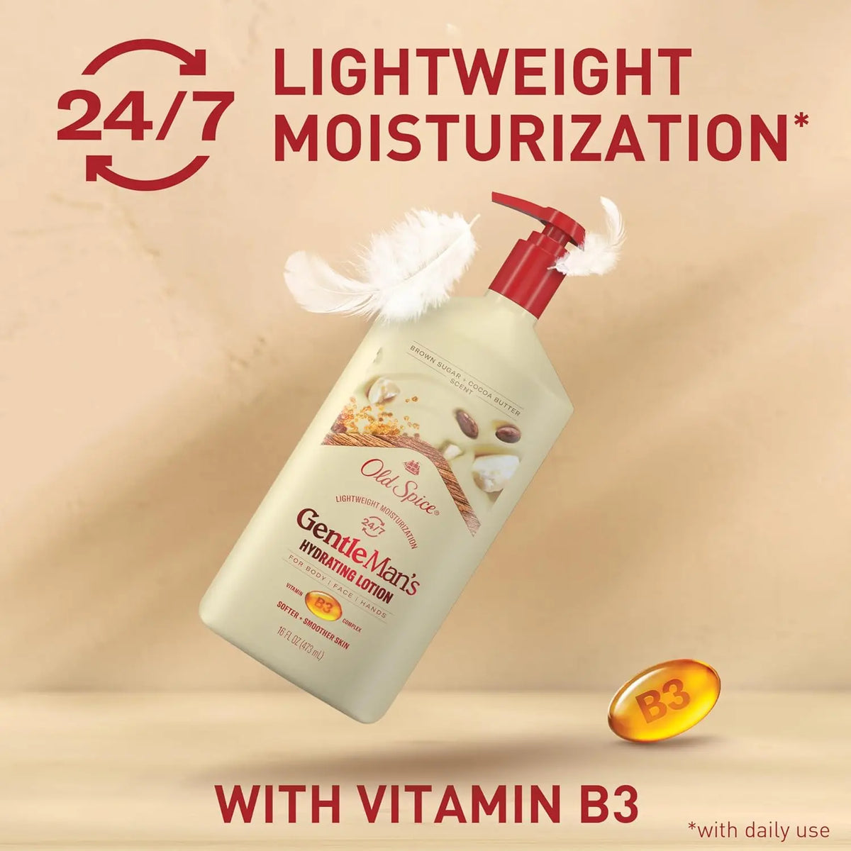 Lotion hydratante Old Spice GentleMan's