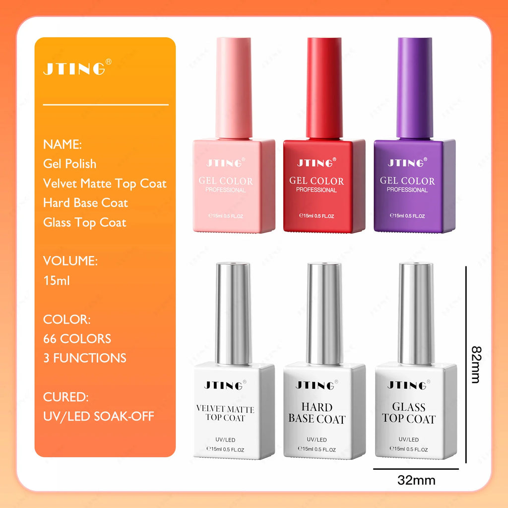 Vernis à ongles en Gel 6 Couleurs Gel Nail