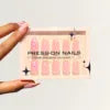 Faux ongles 30 pcs minimaliste français