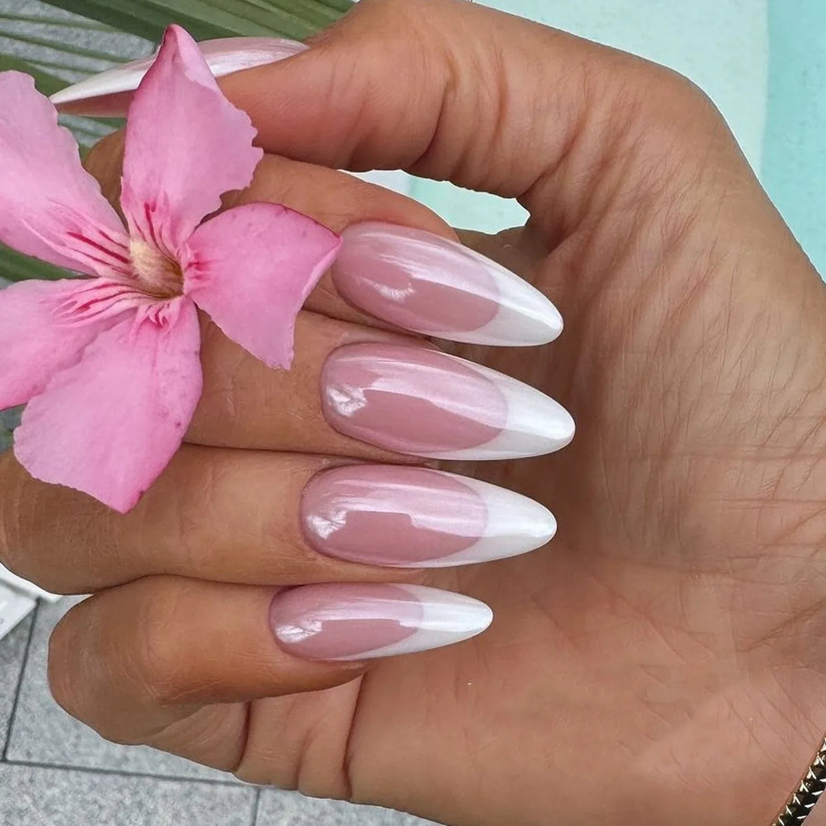 Faux ongles 30pcs à la française