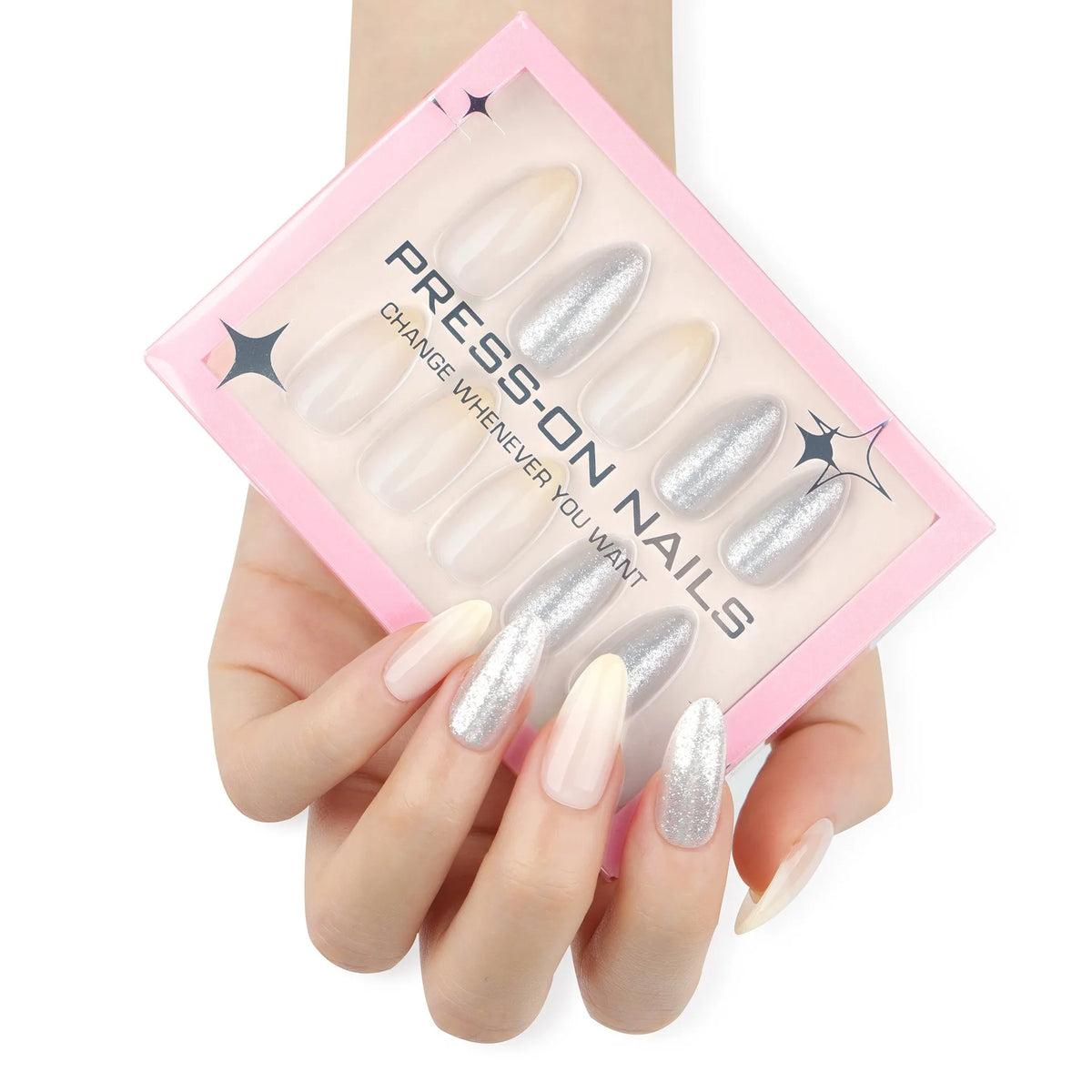Faux ongles 30pcs à la française