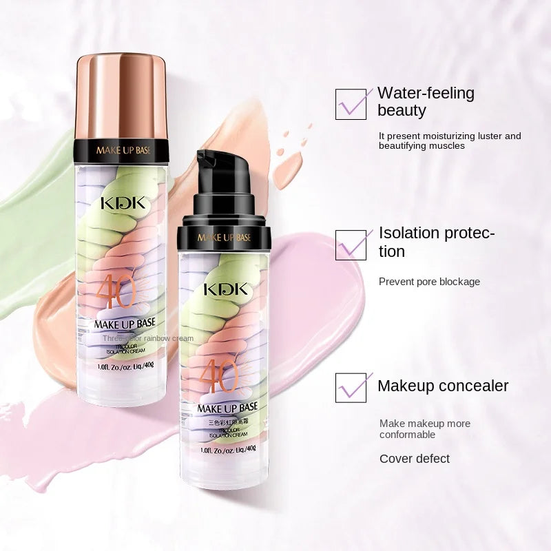 Crème anti-blanchiment hydratante Base de Maquillage