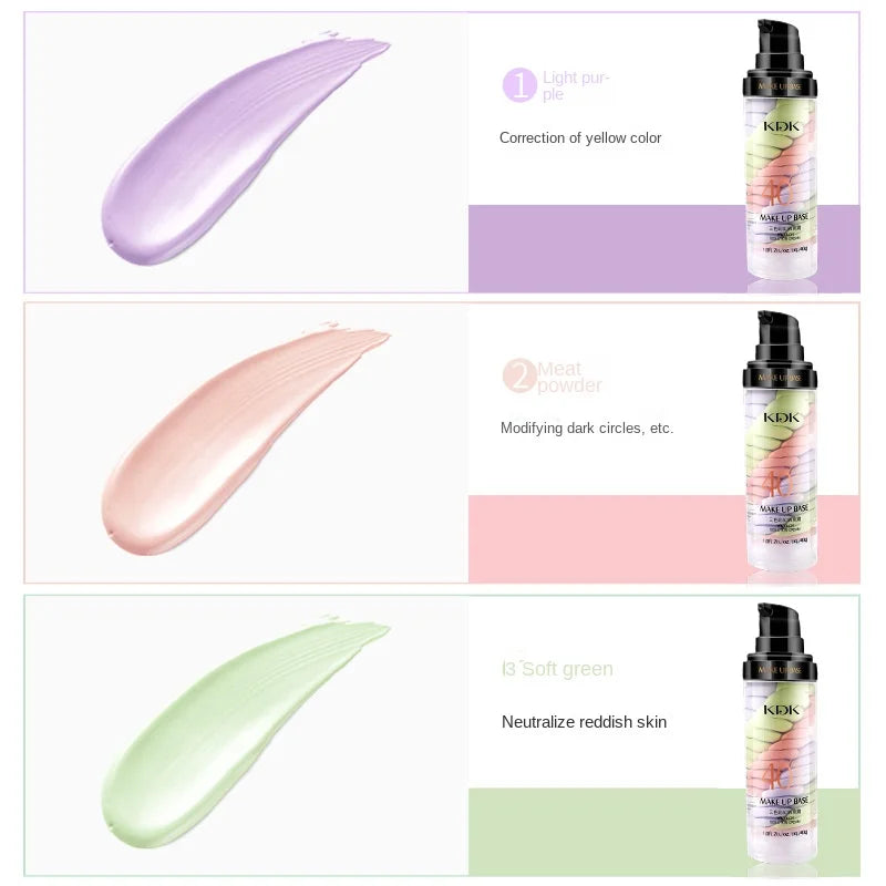 Crème anti-blanchiment hydratante Base de Maquillage