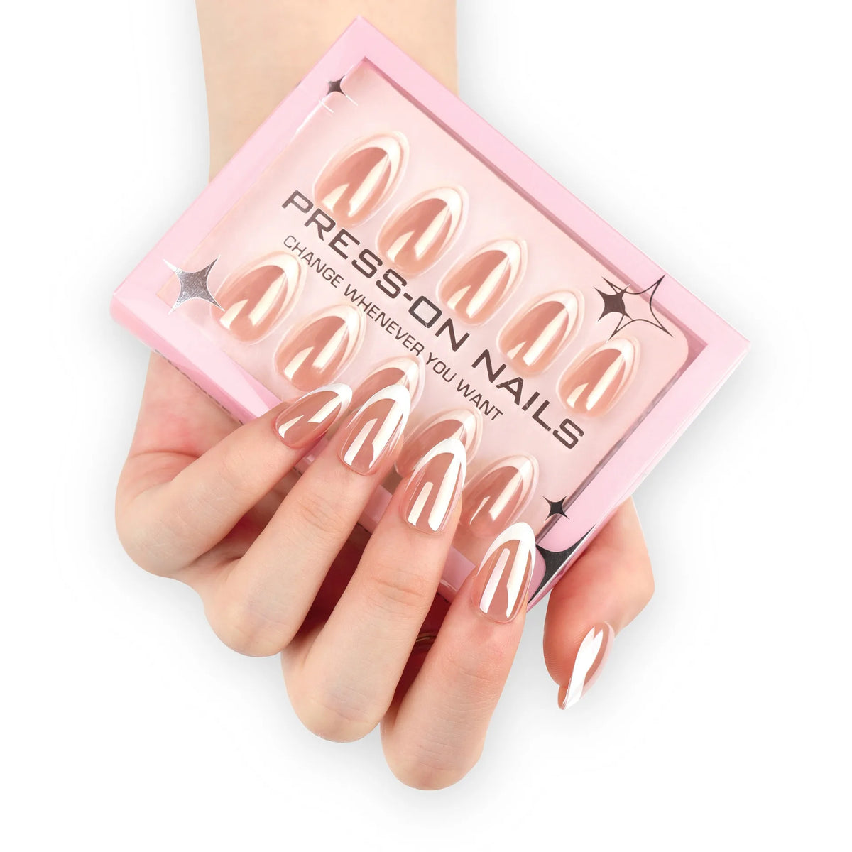 Faux ongles French 30 Pcs