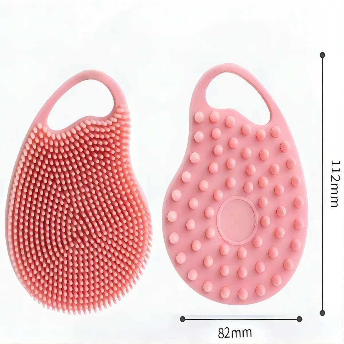 Brosse de massage et nettoyagw de bain en silicone