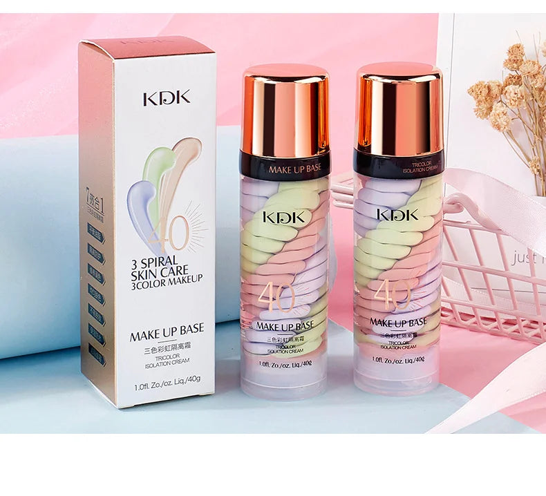 Crème anti-blanchiment hydratante Base de Maquillage