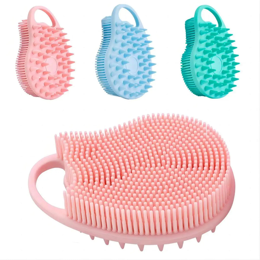 Brosse de massage et nettoyagw de bain en silicone