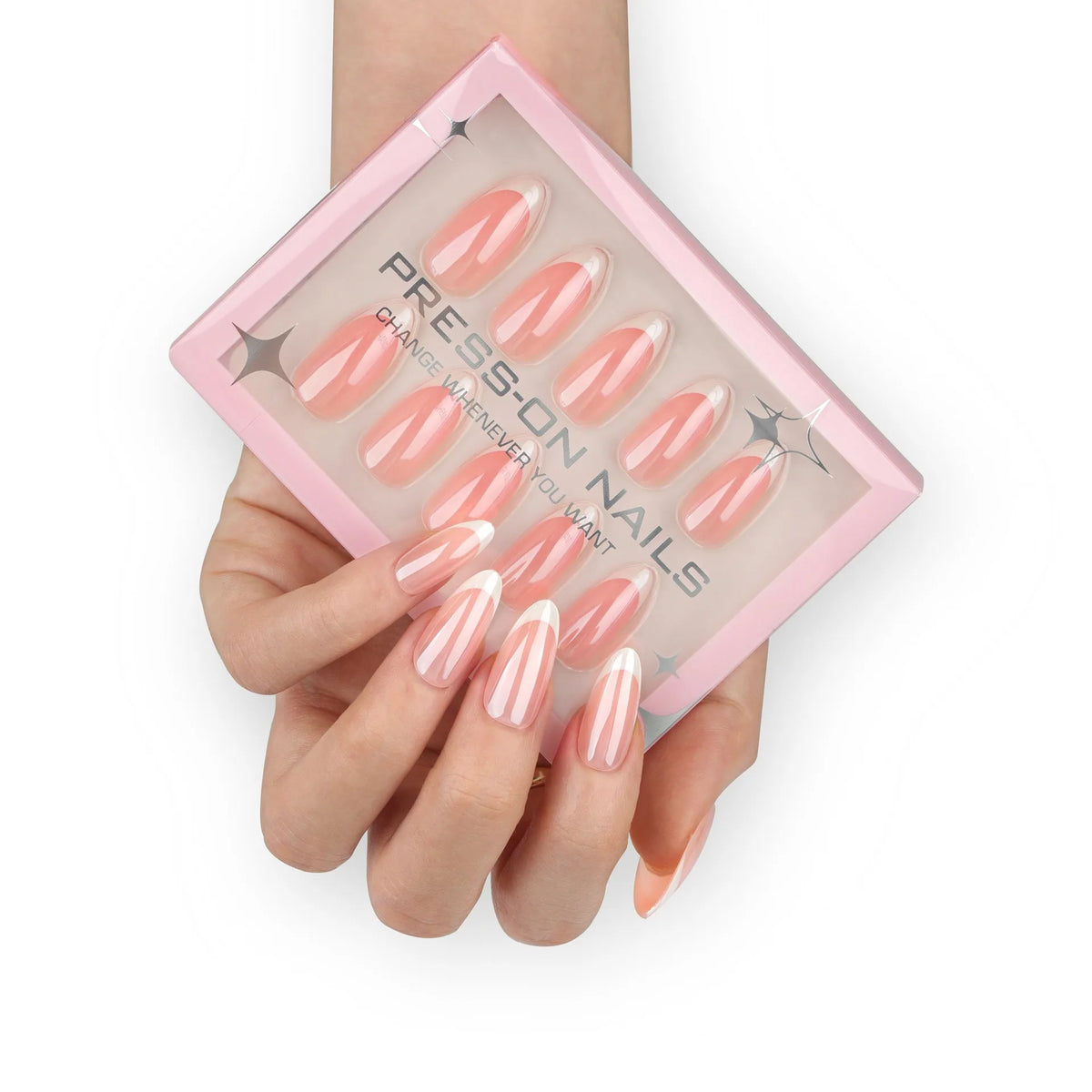 Faux ongles 30pcs à la française