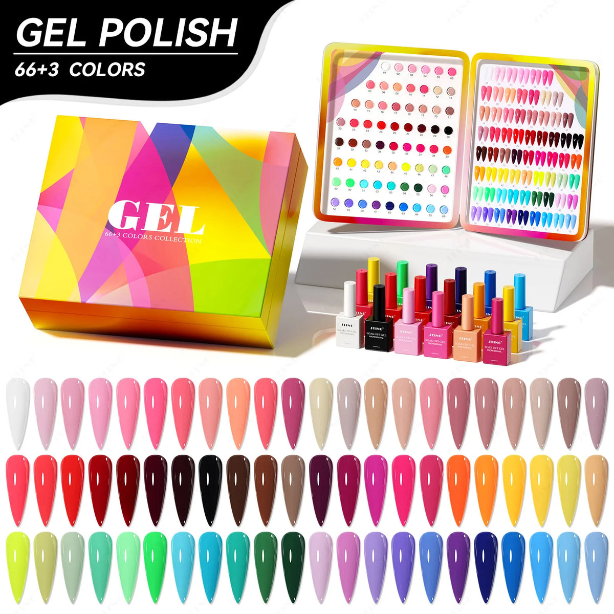 Vernis à ongles en Gel 6 Couleurs Gel Nail