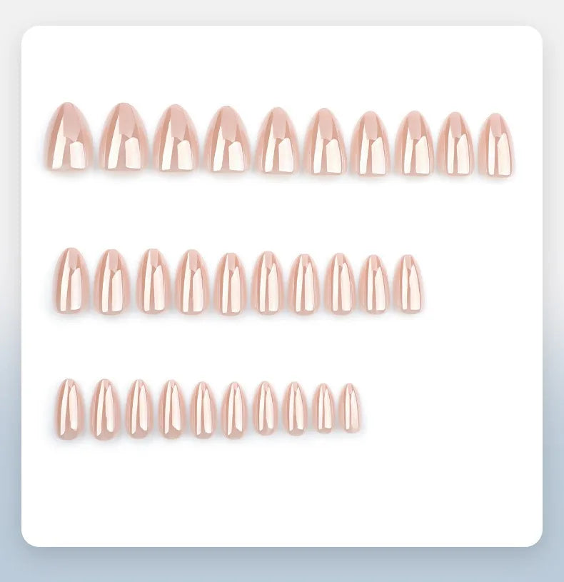 Faux ongles 30 pcs minimaliste français