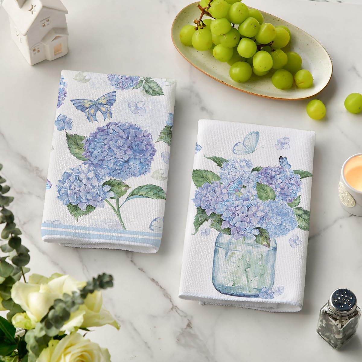Serviettes de cuisine décoratives - Plusieurs motifs