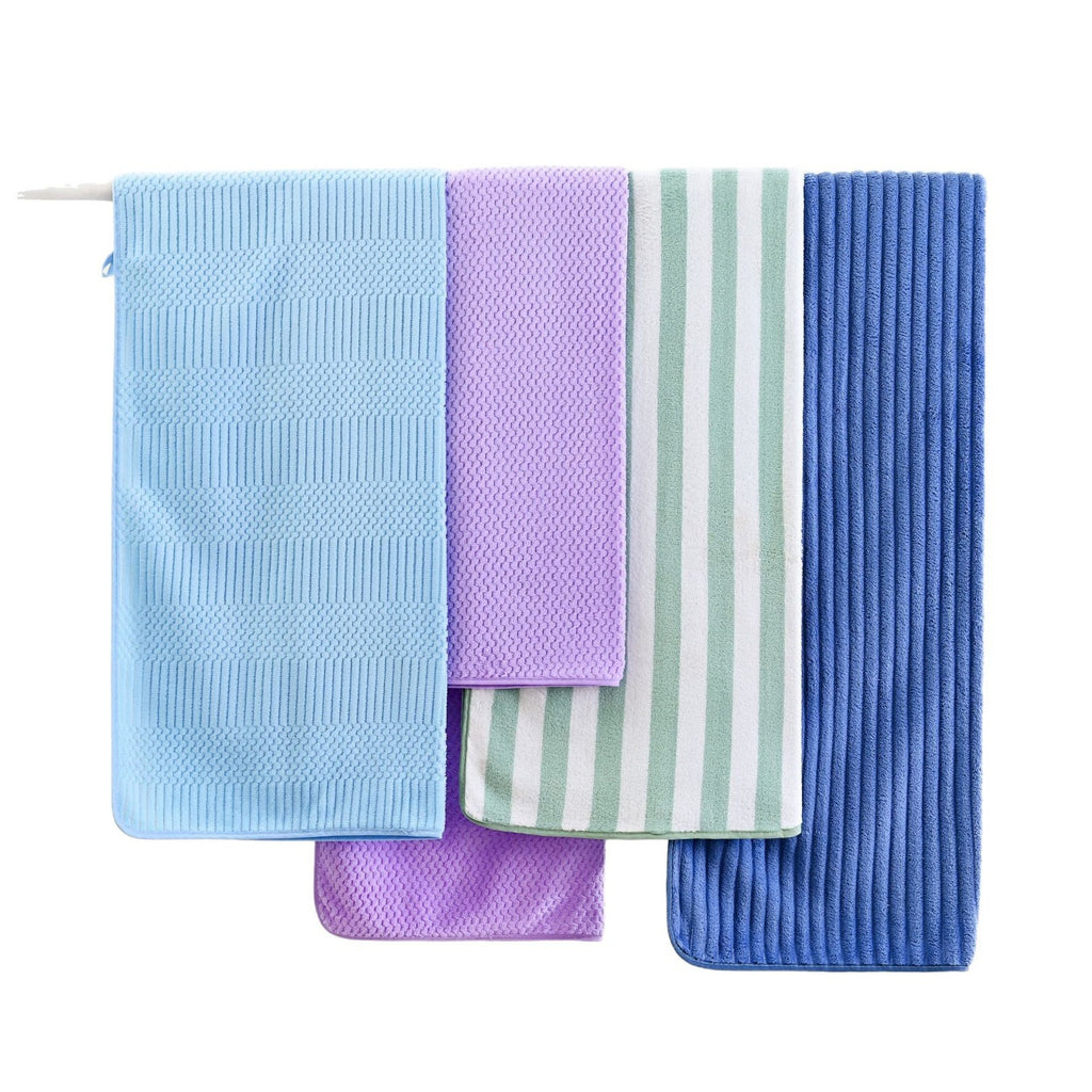 Serviettes de bain douces et absorbantes