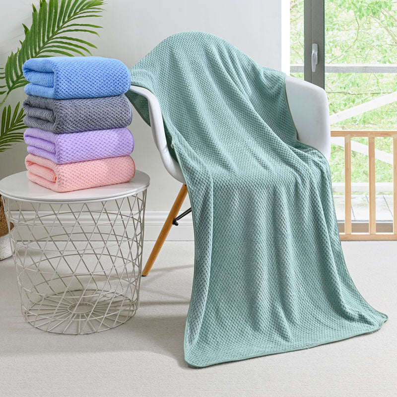 Serviettes de bain douces et absorbantes