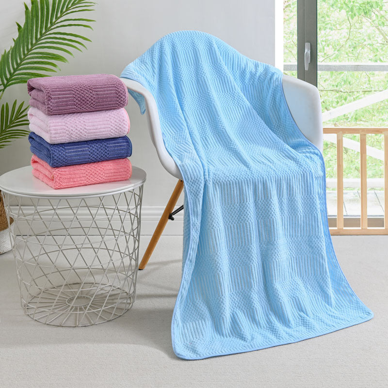 Serviettes de bain douces et absorbantes