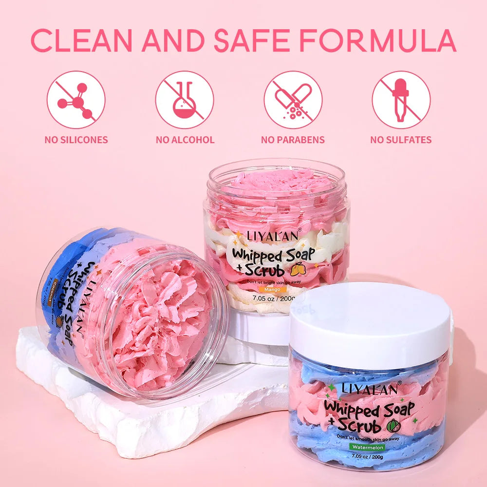 Savon Fouetté Exfoliant