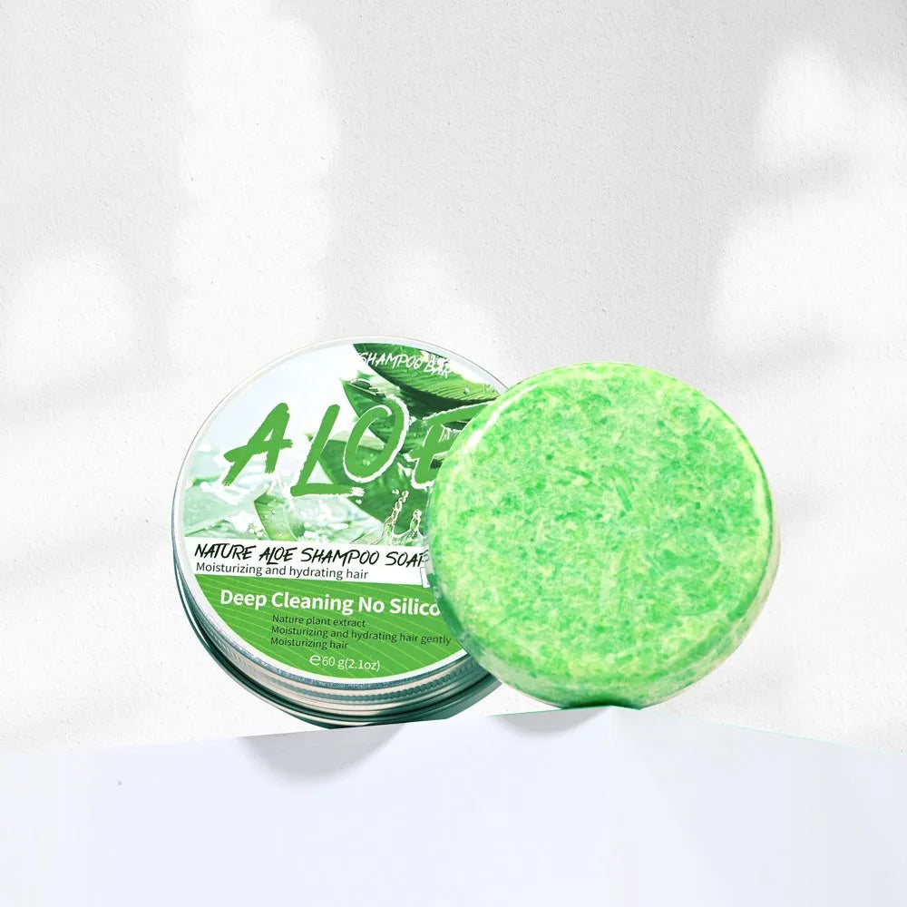 Shampooing solide à l’aloe vera