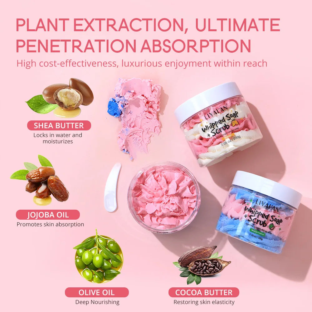 Savon Fouetté Exfoliant