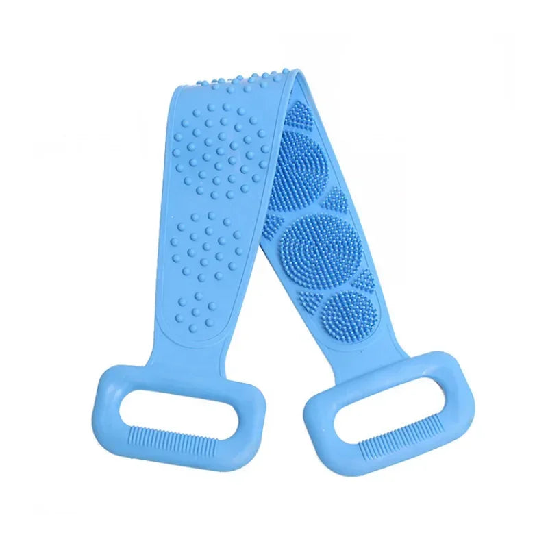 Brosse exfoliante pour le dos en silicone