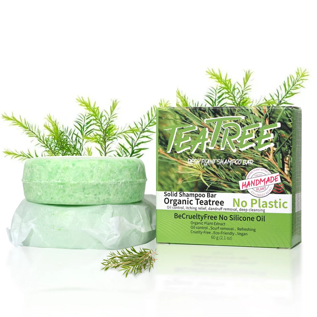 Shampooing solide à l’arbre à thé