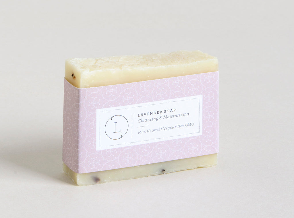 Coffret cadeau : Bombe de bain et galet pour douche à la lavande