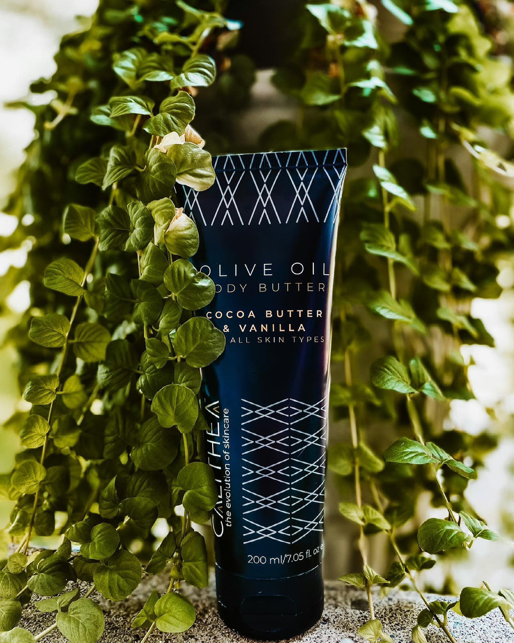 Beurre corporel à l'huile d'olive CALITHEA avec beurre de cacao et vanille